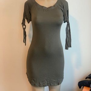 Olive Green Dress